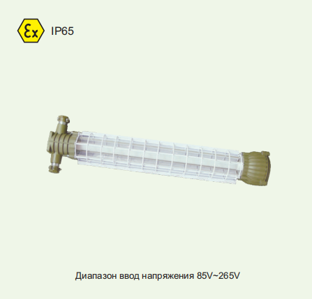 Светильники шахтные серии DGS-127L для светодиодных ламп LED